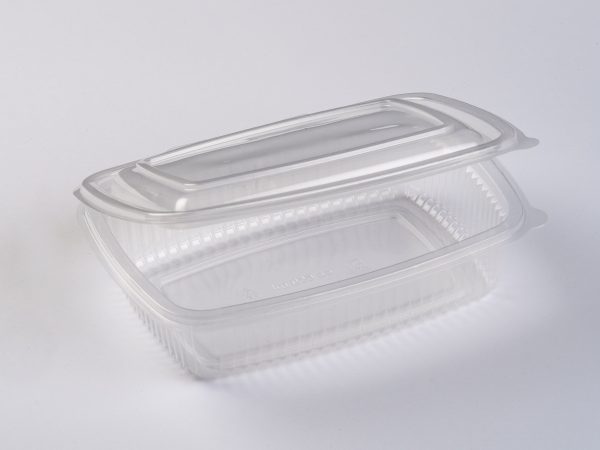 Tarrina alimentos calientes autocierre